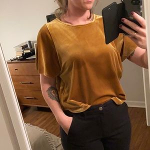 Gold madewell top